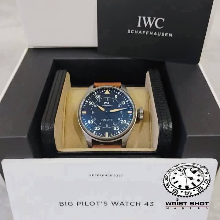IWC Big Pilot Titanium Spitfire (Category: Everything Else Others) located in Quezon City. Submitted by wristshotmanila (Listing ID 1463983255, Image 2). Description: IWC Big Pilot Titanium Spitfire 368,500 pesos Reference: IW32970 Year: 2021 Rating: 9/10 Case: 43mm Crystal: sapphire Movement: automatic Complete set IG: @wrist_shot_manila TikTok: @wristshotmanila #iwc #IWCSchaffhausen #iwcbigpilot #iwcspitfire #IWCwatches #wristshotmanila.
