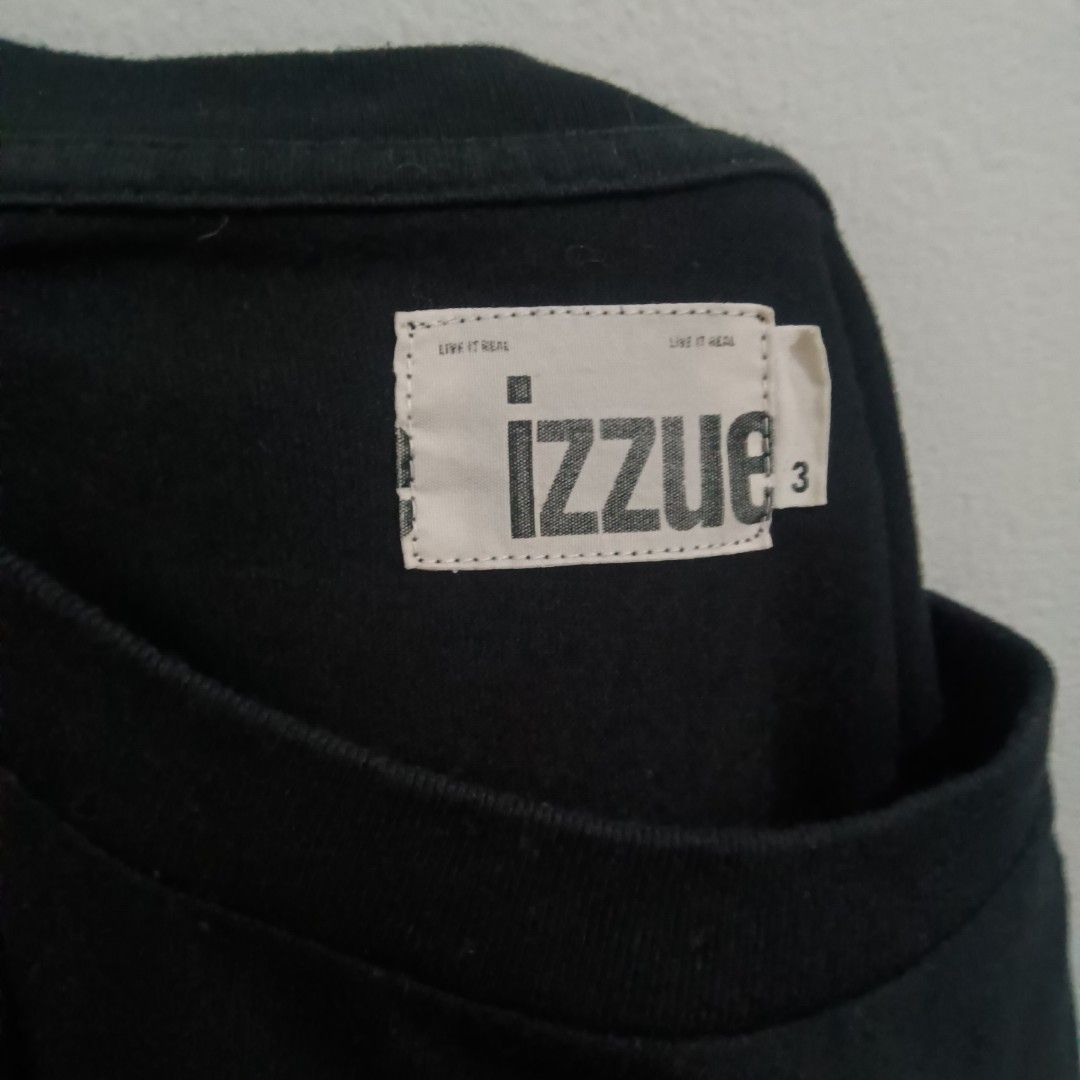 IZZUE Embroidered Logo Shirt (Category: Shirts) located in Caloocan City. Submitted by jaychingsss (Listing ID 1464134065, Image 2). Description: Izzue Embroidered Logo Shirt - 120 19x27 No issue Color Rate: 9.5/10 Complete Tags .