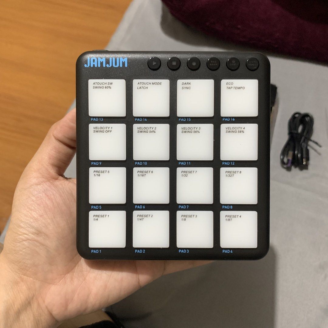 JAMJUM JP-MINI Wireless MIDI Pad Controller (Category: Musical Instruments) located in General Trias. Submitted by thegearstashofc (Listing ID 1464072292, Image 2). Description: .