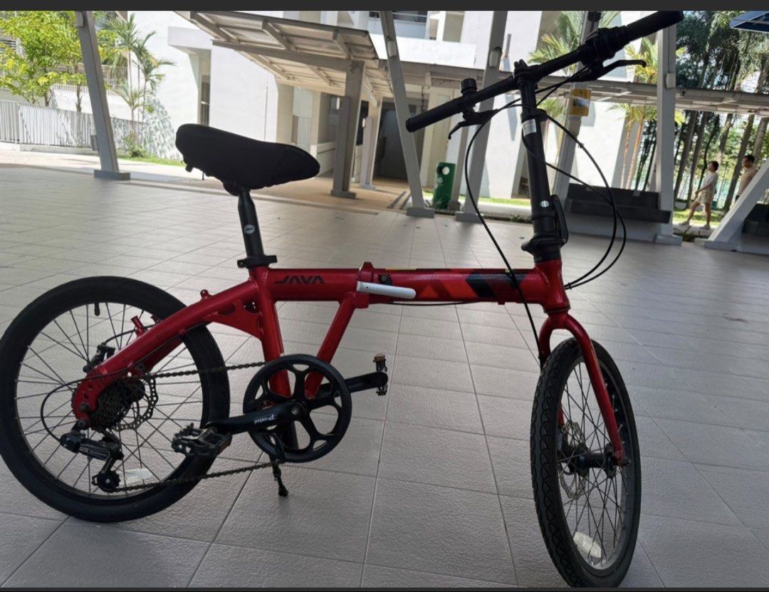 Java foldable bike (Category: Bicycles) located in Singapore. Submitted by mumtreasure (Listing ID 1463967780, Image 1). Description: .