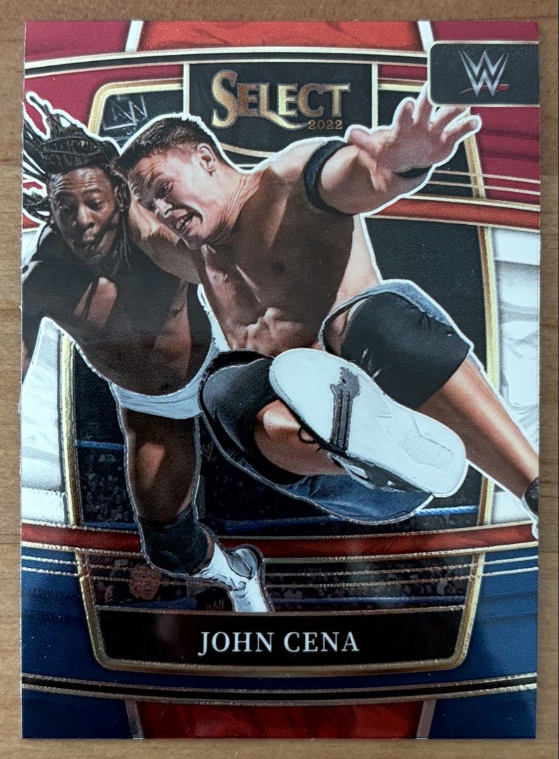 John Cena | WWE Cards ~ Concourse '22 (Category: Raw Singles) located in Makati City. Submitted by cardlab (Listing ID 1464059611, Image 1). Description: Items are 💯 authentic/original/legit. About The Card: • 2022 Select Concourse • Card No. 71 FOR: • Cards ₱99 and below with Card Sleeves • Cards ₱100 and up with Used Toploader • ₱10 for Bnew Tops Packaging (If Shipping): ✔️ Plastic cover ✔️ Cardboard ✔️ Bubble wrap NOTE: • Cards are raw • Card