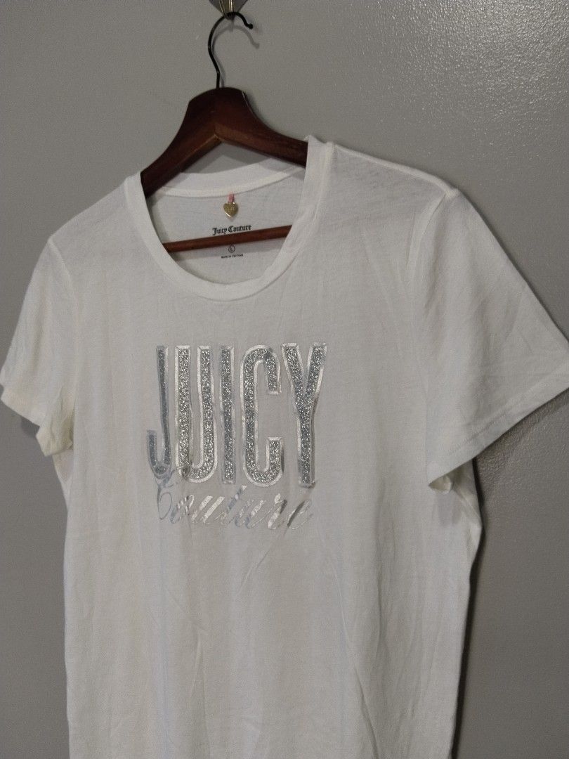 Juicy Couture (Category: Shirts) located in Bago City. Submitted by classic_picked_up (Listing ID 1463963256, Image 2). Description: excellent to new need wash large on tag 9.8/10 color rate.