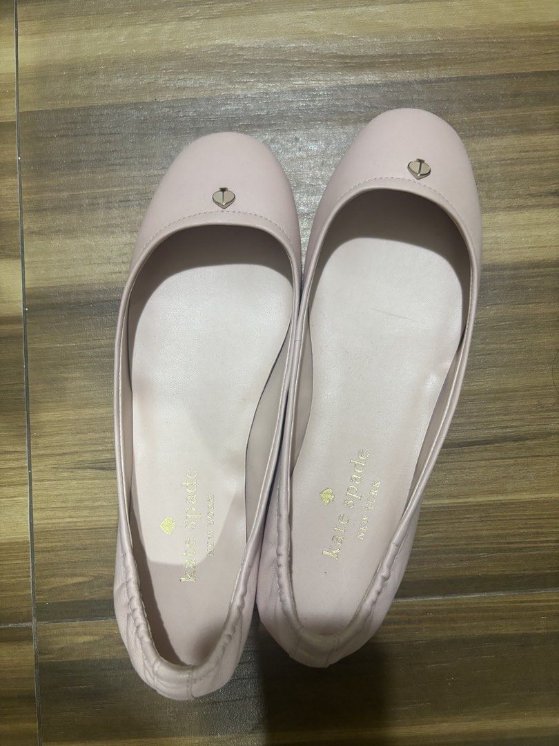Kate Spade (Category: Flats & Sandals) located in Paranaque City. Submitted by frantootsky (Listing ID 1464060104, Image 3). Description: new kate spade ballet flats super nice baby pink color bought for $80 usd , selling low FITS 5.5.