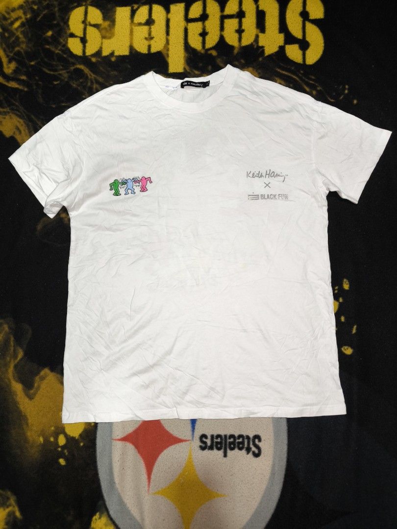 Keith Haring x Black Fungus Tee (Category: Tshirts & Polo Shirts ) located in Manila. Submitted by fljaoti27 (Listing ID 1463957892, Image 1). Description: Keith haring tee Large.