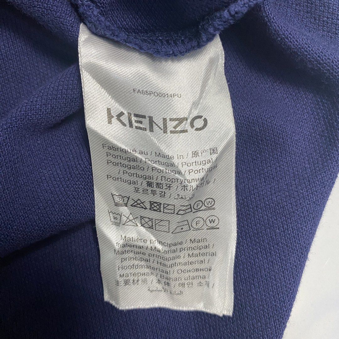 Kenzo poloshirt (Category: Luxury Apparel) located in Digos. Submitted by thriftnigoy (Listing ID 1464013896, Image 3). Description: KENZO PARIS PM📥 Dimes: inches Width 18 length: 26 Best fit small - Excellent condition - color rate 9.9 - no issue.