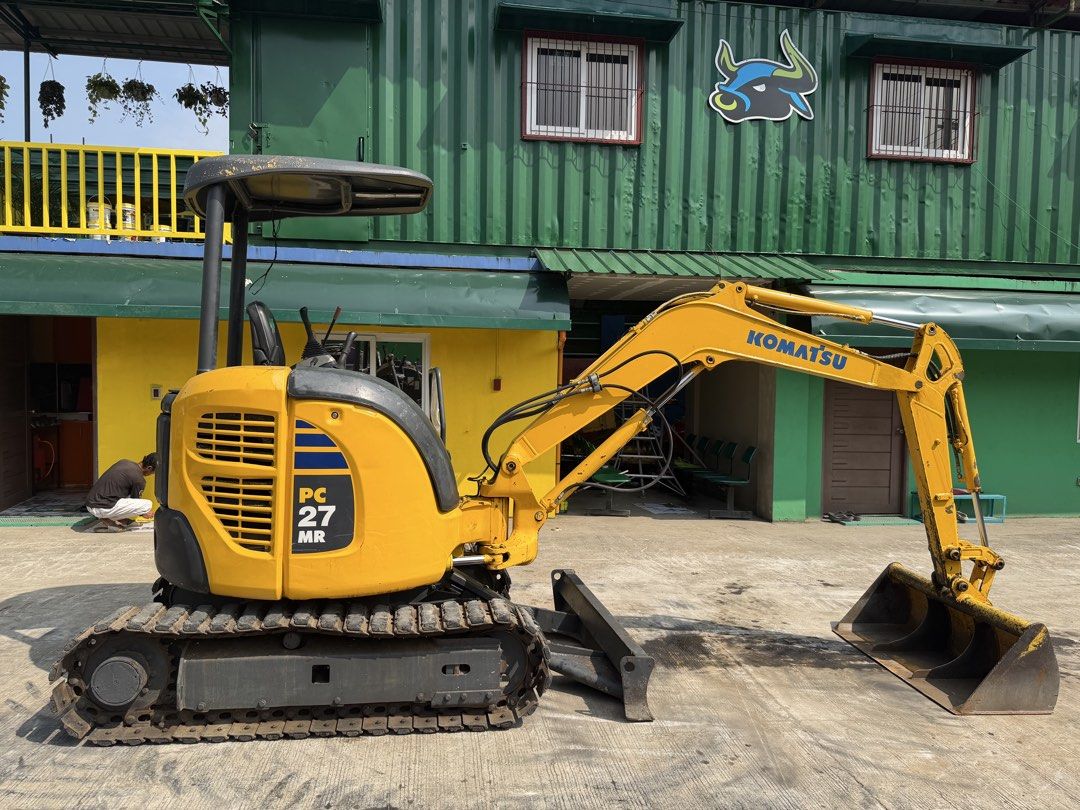 Komatsu pc27mr-2 (Category: Industrial Equipment) located in Quezon City. Submitted by joemelyn20 (Listing ID 1463967606, Image 2). Description: Komatsu pc27mr-2 for sale Japan surplus Free fully recondition Free repaint and upholstery 📞 Ms. joms for inquiries 09267665558.