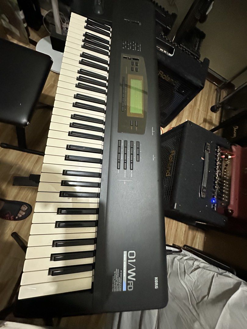 Korg 01/Wfd (Category: Musical Instruments) located in Bulacan. Submitted by noadtnse (Listing ID 1463966667, Image 3). Description: Well Functional, gagamitin na lng walang ipapagawa. You can test before u buy, this is vintage, lahat made in Japan original parts, LCD is visible black and white,of course not the same of new model, colored. Visit Bulacan or message me here for schedule, bawas item kaya marami pa ko sa bahay, mas mura pa..