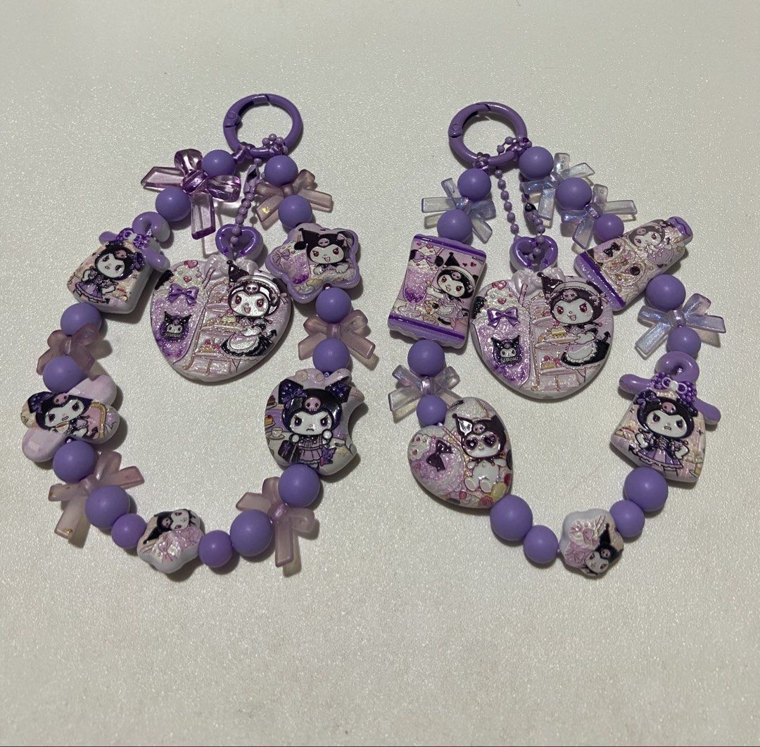 Kuromi phone bag keychain charm (Category: Other Accessories) located in Cainta. Submitted by janilen (Listing ID 1464088043, Image 2). Description: .
