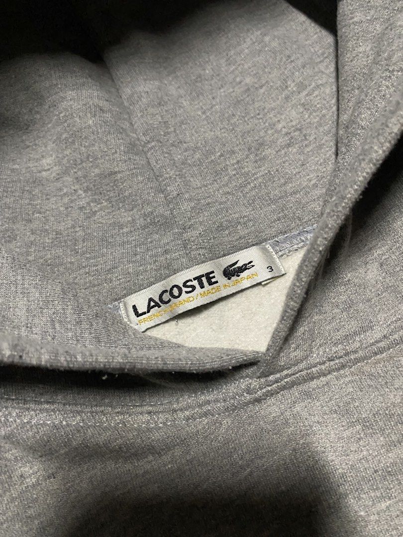 Lacoste Hoodie Jacket (Category: Coats, Jackets and Outerwear) located in Goa. Submitted by _rawgallery (Listing ID 1463970204, Image 3). Description: width : 19.5 length : 24.