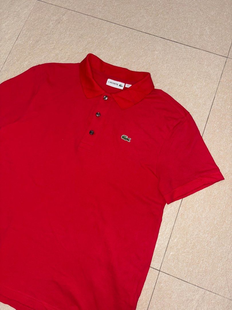 lacoste polo shirt (Category: Tshirts & Polo Shirts ) located in Manila. Submitted by triptothrift7 (Listing ID 1464070182, Image 3). Description: pm me for fast transaction! L*C0STE P0LO SHIRT for only 899 size medium best fit width 19 x 21 length no issue excellent condition color rate 9/10 mode of payment gcash or bank transfer location Biñan laguna.