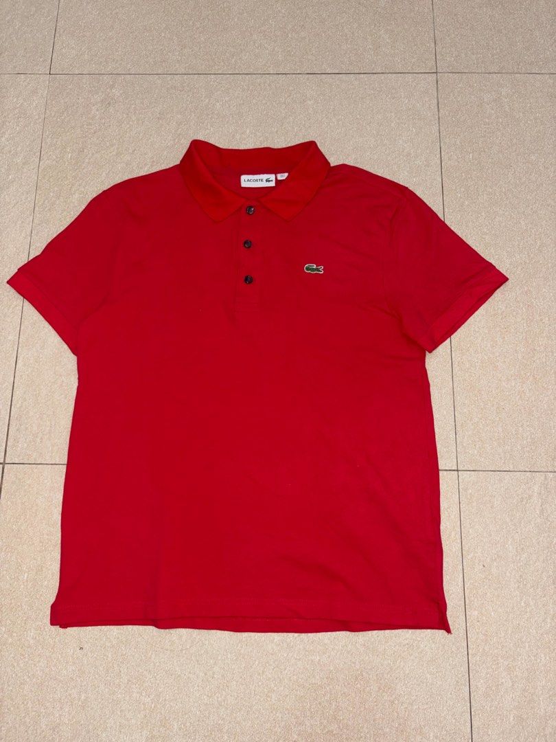 lacoste polo shirt (Category: Tshirts & Polo Shirts ) located in Manila. Submitted by triptothrift7 (Listing ID 1464070182, Image 2). Description: pm me for fast transaction! L*C0STE P0LO SHIRT for only 899 size medium best fit width 19 x 21 length no issue excellent condition color rate 9/10 mode of payment gcash or bank transfer location Biñan laguna.
