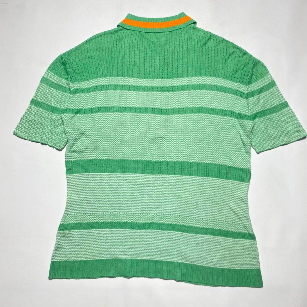 LACOSTE STRIPED KNIT POLO WOMENS. (Category: Tshirts & Polo Shirts ) located in San Fernando. Submitted by upwear.ph (Listing ID 1464059063, Image 3). Description: LACOSTE STRIPED KNIT POLO WOMENS. CONDITION : EXCELLENT SIZE : 40 DIMENSIONS: W18 x L23 ISSUE: NONE.