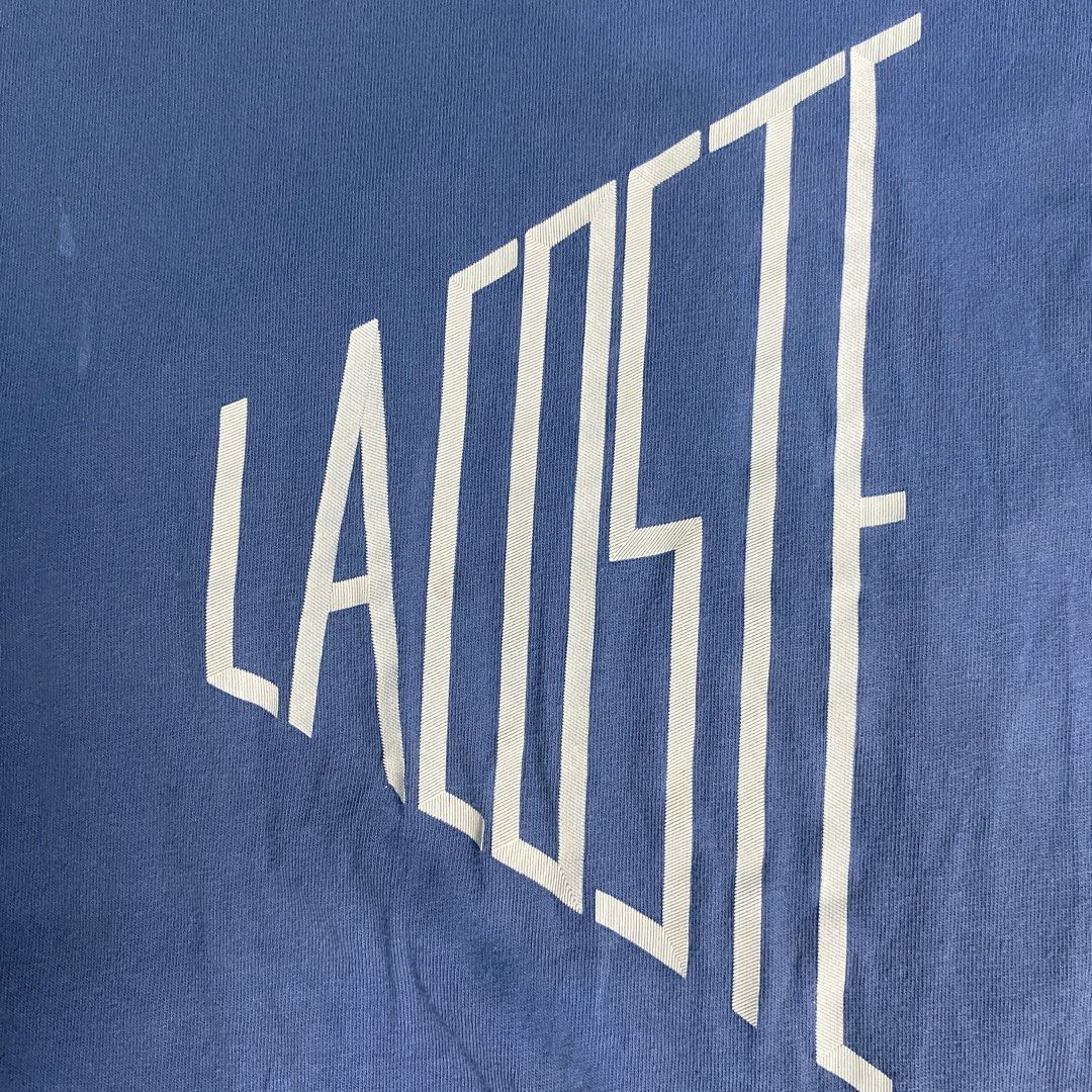 Lacoste tshirt (Category: Luxury Apparel) located in Digos. Submitted by thriftnigoy (Listing ID 1463998287, Image 2). Description: LACOSTE PM📥 Dimes: inches Width 22 length: 28-29 Best fit large - Excellent condition - color rate 9.6 - no issue.