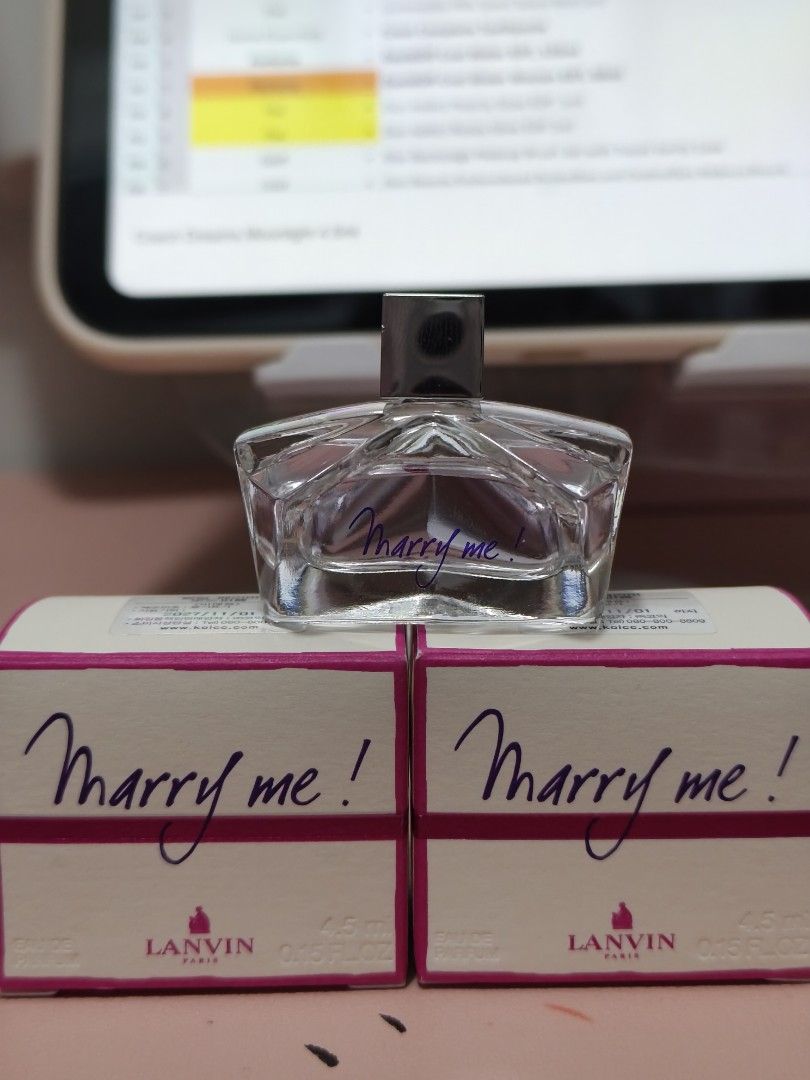 Lanvin Marry Me! (4.5ml) (Category: Fragrance & Deodorants) located in Rizal. Submitted by pinklemonade_ (Listing ID 1463984832, Image 2). Description: .