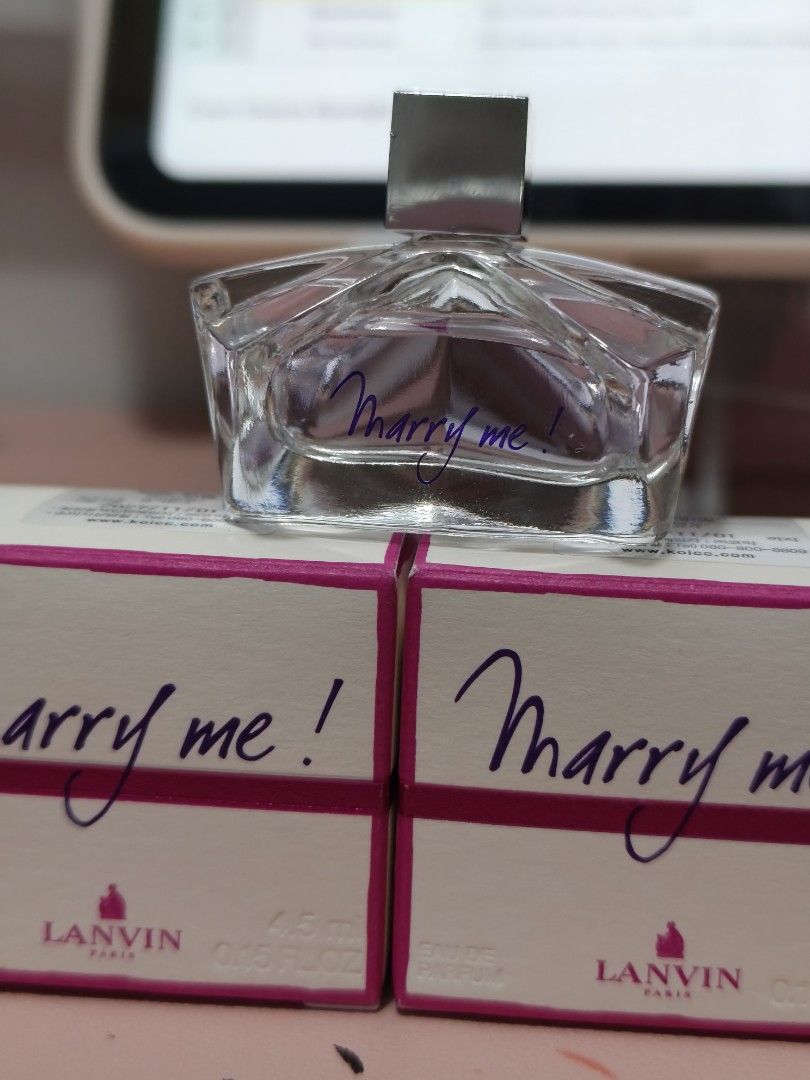 Lanvin Marry Me! (4.5ml) (Category: Fragrance & Deodorants) located in Rizal. Submitted by pinklemonade_ (Listing ID 1463984832, Image 1). Description: .