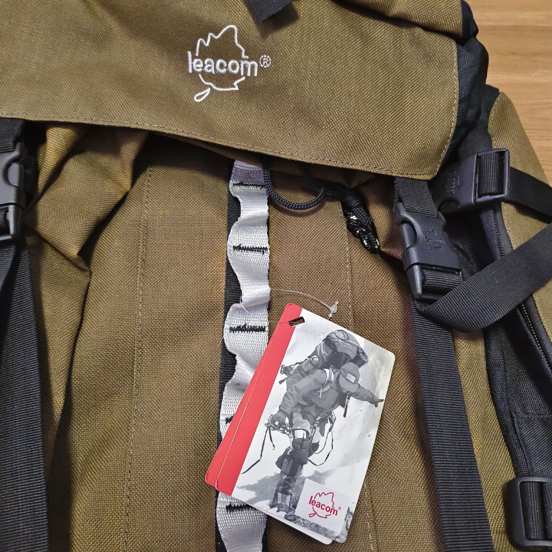 Leacom Adventure 80 Backpack (Category: Backpacks) located in Ilagan. Submitted by micassandra (Listing ID 1464096153, Image 2). Description: - Leacom Adventure 80 backpack - Durable material with PU coating for water resistance - Multiple straps and compartments for organized storage - Ideal for hiking, camping, and travel adventures - Ready for your next expedition!.