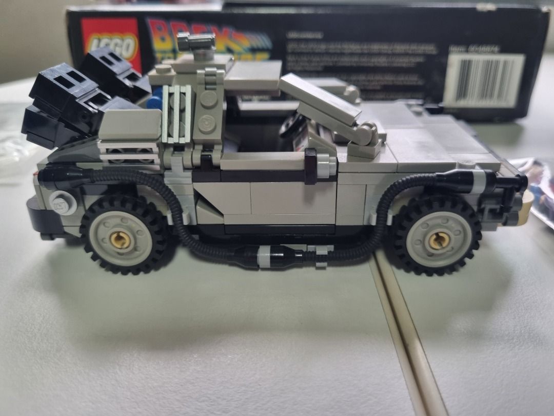 Lego 21103 The DeLorean Time Machine (Category: Lego & Building Sets) located in Quezon City. Submitted by afol95 (Listing ID 1463952777, Image 2). Description: Complete build. Comes with box, instructions & extras (for alt build) as shown in photos. Bit dusty but can be easily cleaned Payment by GCash or Bank Transfer Location: Quezon City.