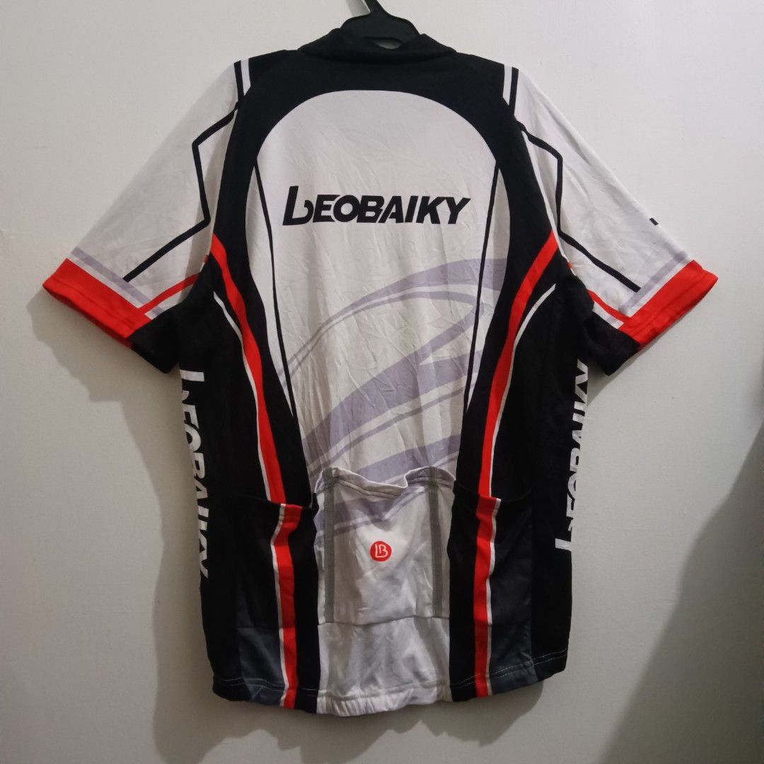 LEOBAIKY Pro Cycling Shirt (Category: Activewear) located in Caloocan City. Submitted by jaychingsss (Listing ID 1464133942, Image 2). Description: Leobaiky Pro Cycling Shirt - 50 21x27 No issue.