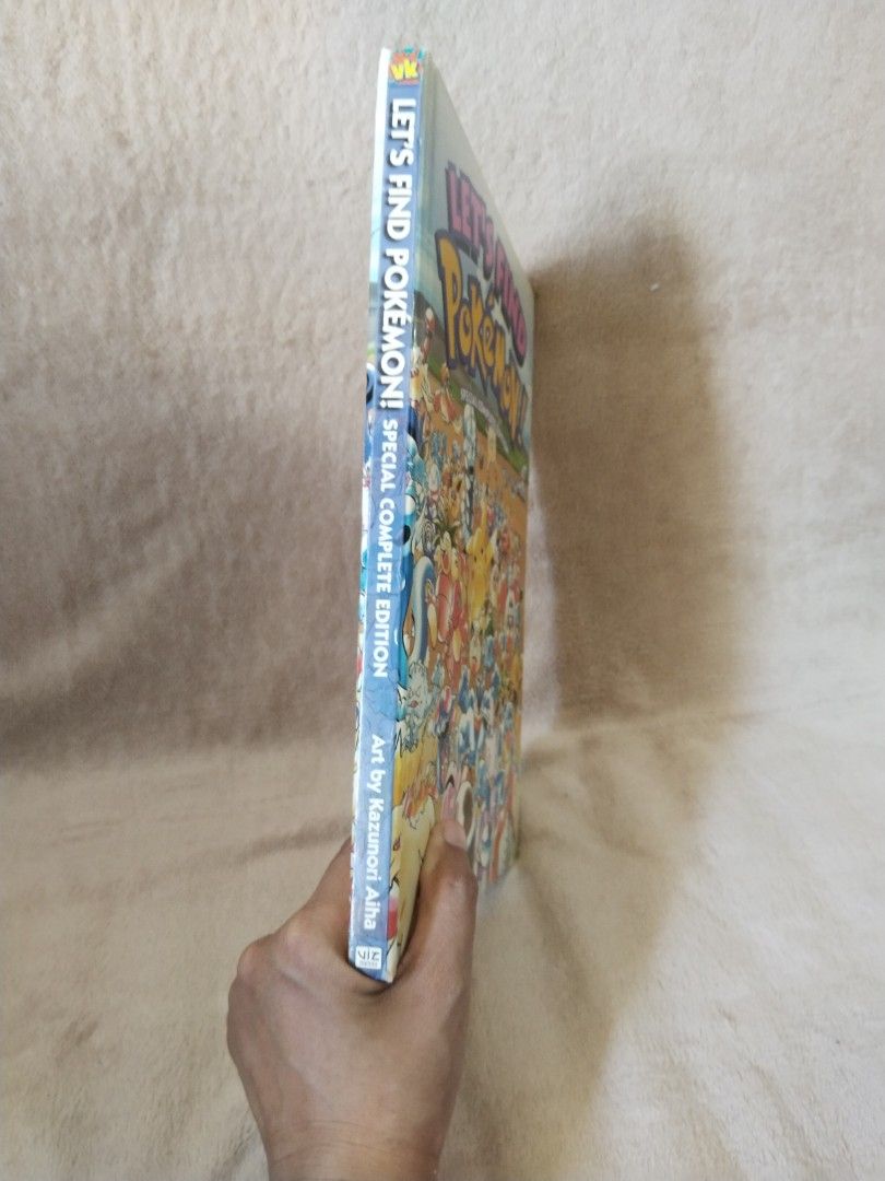Let's Find Pokémon! Special Complete Edition Book (Category: Children's Books) located in Cavite. Submitted by munting_aklatan_ph (Listing ID 1463964827, Image 2). Description: - Special Complete Edition of the Let's Find Pokémon! book. - Features lots of Pokémon characters. - Great for any Pokémon fan. - Art by Kazunori Aiba. - Published by VIZ Media. - Fun activity book for kids and adults alike..
