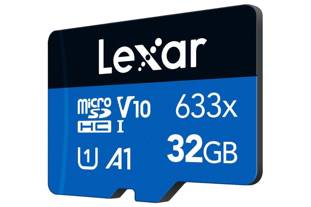 Lexar High-Performance 633x 32GB microSD card (Category: Other Mobile & Gadget Accessories) located in Caloocan City. Submitted by warmmoon_1236ba (Listing ID 1463967758, Image 2). Description: Capacity: 32GB Type: microSDHC (also works as standard SD with adapter) Speed: 633x → Up to 95MB/s Read | Min 10MB/s Write Class: Class 10 | U1 | V10 | A1 Perfect for: Phones, dashcams, cameras, tablets, game consoles, CCTV A1 Rated runs apps smoothly on A