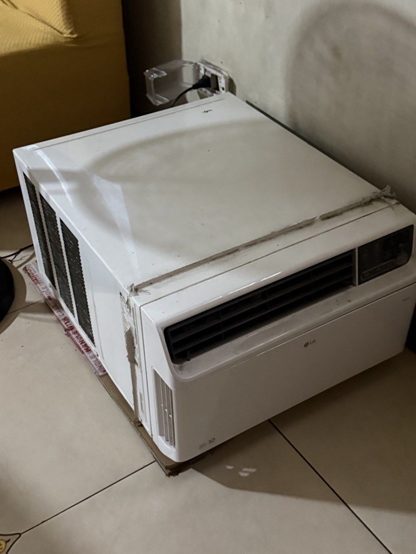 LG Window Smart Air Conditioner [NEGOTIABLE] (Category: Air Conditioning and Heating) located in Cavite. Submitted by somethingzzz (Listing ID 1464008418, Image 3). Description: - LG Window Air Conditioner - 10,000 BTU Cooling Capacity - Model: GC-10000 - Color: White - Made in Thailand - Ideal for cooling rooms - Selling as is.