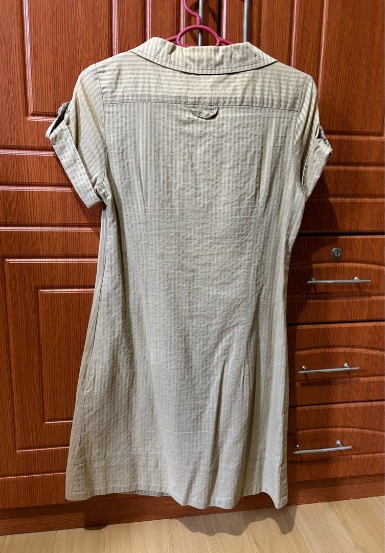 LIKES Mini Dress Small - Medium (Category: Dresses) located in Quezon City. Submitted by garagesale2026 (Listing ID 1464117460, Image 3). Description: - Used a few times - In very good condition -SG Brand - Very pretty in person and when worn - Collared neckline; Rolled short sleeve; Striped pattern; Button detail on front - Lightweight fabric - A-Line silhouette.