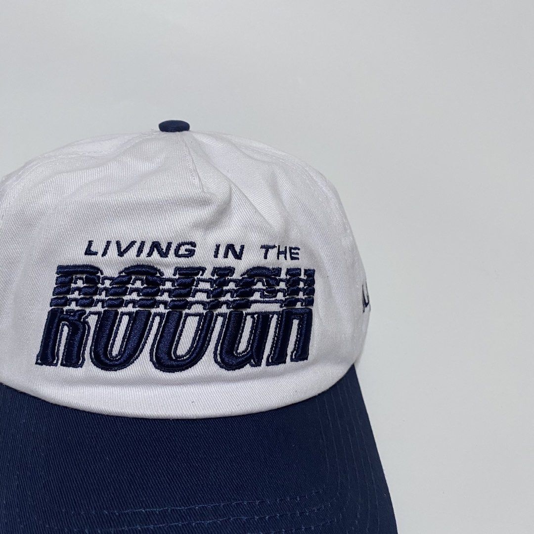 living in the rough two toned cap (Category: Caps & Hats) located in Quezon City. Submitted by hatlocker (Listing ID 1464086029, Image 1). Description: 590 shipped dm.