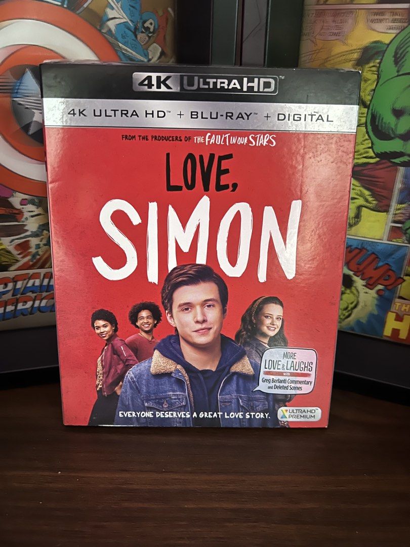 Love Simon 4K Ultra HD Blu-ray DVD (Category: CDs & DVDs) located in Quezon City. Submitted by tugz_ph02 (Listing ID 1463966726, Image 1). Description: One last copy onhand stock from Target Store California .