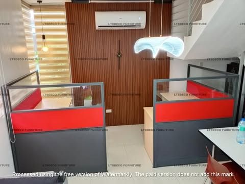 L-SHAPE WORKSTATION WITH GLASS OFFICE PARTITION (Category: Office Furniture & Fixtures) located in Quezon City. Submitted by cherry.ltsdeco (Listing ID 1463945503, Image 2). Description: LTSDECO Home and Office Furniture Trading MANUFACTURER • FABRICATOR • SUPPLIER Looking for office furniture, modular partitions, workstations, or customized furniture? We can help! LTSDECO Home and Office Furniture Trading is a trusted manufacturer, fabricator, a
