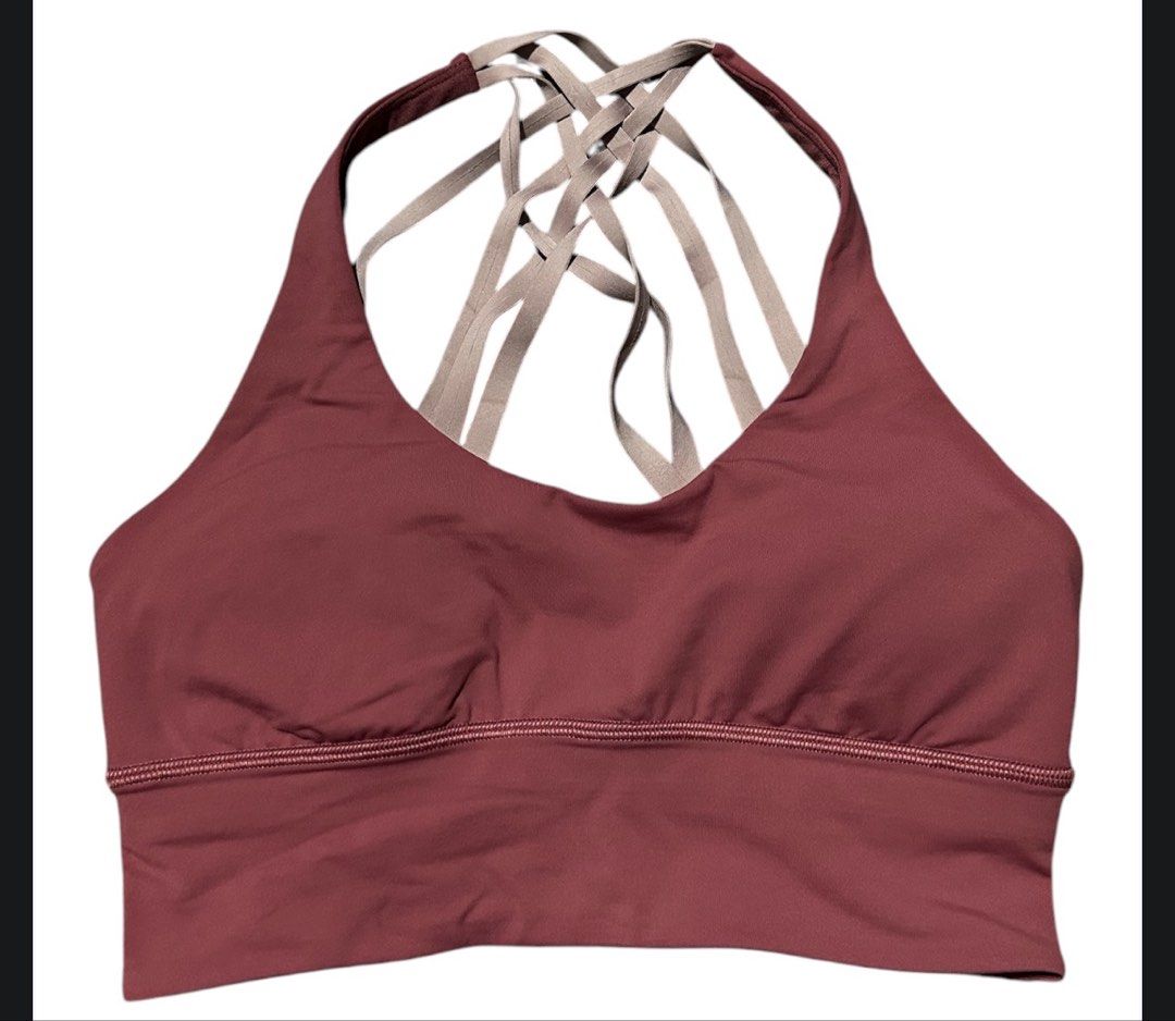 Lululemon Free To Be Moved Bra dot 6 (Category: Activewear) located in Iba. Submitted by xooperfindslb (Listing ID 1464043969, Image 3). Description: Lululemon Free To Be Moved Bra Dot 6 Color: Quicksand / Porcelain Pink Good condition No issue.