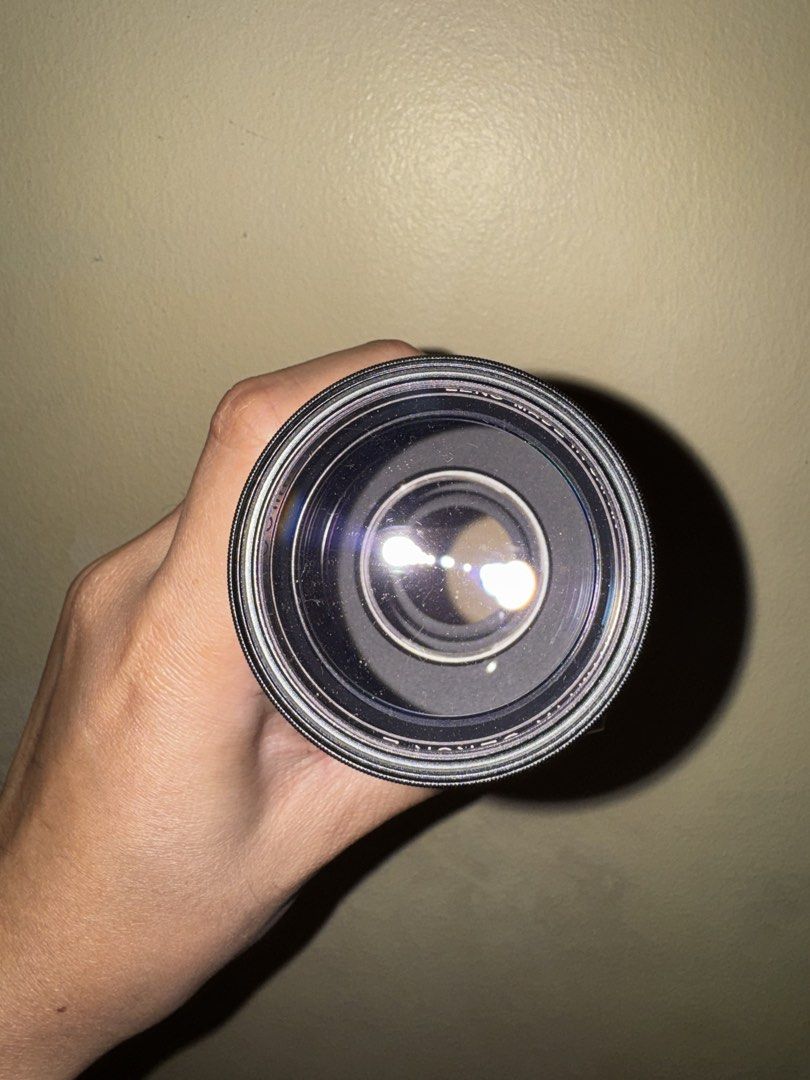 Mamiya Sekor E 200mm f4 Lens (Category: Lens & Kits) located in Pasig City. Submitted by itsyaboyjed (Listing ID 1464004362, Image 2). Description: Mamiya Sekor E 200mm f4 Lens - Aperture range: f/4 - Smooth focus - Minor dust no fungus doesn’t affect photos - Perfect for telephoto photography RFS - Extra Lens.