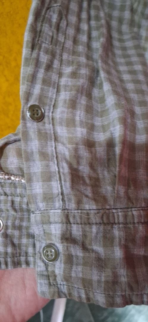 Mango Casual Wear Plaid Button-Up Shirt (Category: Shirts) located in Manila. Submitted by katkween23 (Listing ID 1463981613, Image 3). Description: - Mango plaid long-sleeve shirt - Button cuffs - Two chest pockets with button closures - Button-up front - Casual wear style, great for everyday outfits.