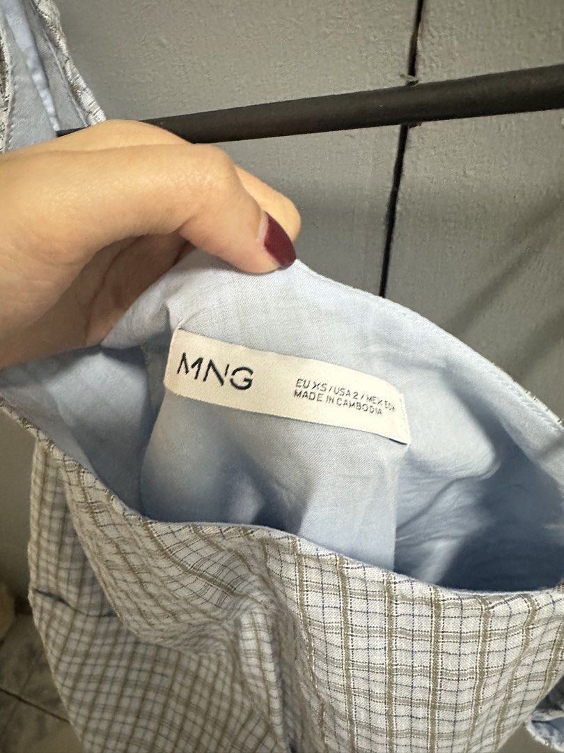 Mango ruched asymmetric check dress (Category: Dresses) located in Hermosa. Submitted by alxgtz (Listing ID 1464019916, Image 2). Description: Brand new never worn; tag removed Ordered online .