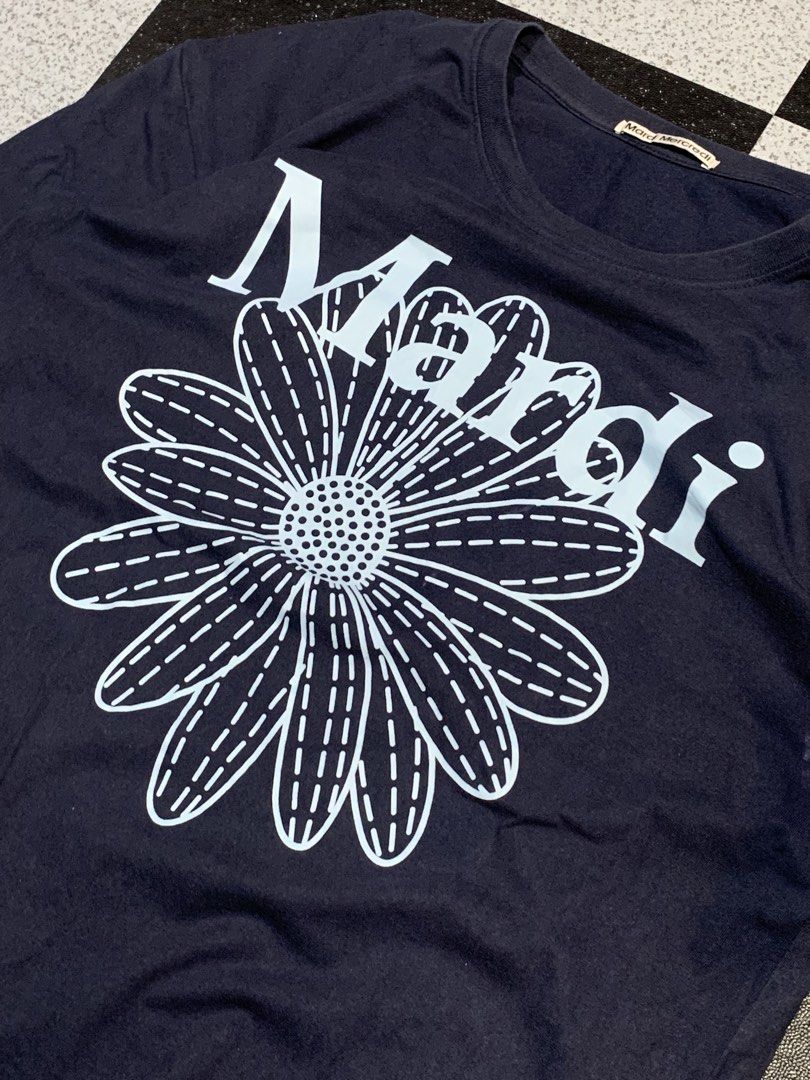 Mardi mercredi (Category: Shirts) located in Angeles City. Submitted by badillajel81176 (Listing ID 1463986794, Image 3). Description: WTS –Mardi mercredii 📏 Size: Tag size “medium “ 📏 Measurements: Width :20.5 Length: 27 💢Issue:minimal discoloration under arm part/minimal crack prints: ps free jobus blue for this shirt ✨ Condition: 10/8 🟦 Color Rate:10/8 📍 Pampanga Angeles City 📦 Shipping available nationwide.