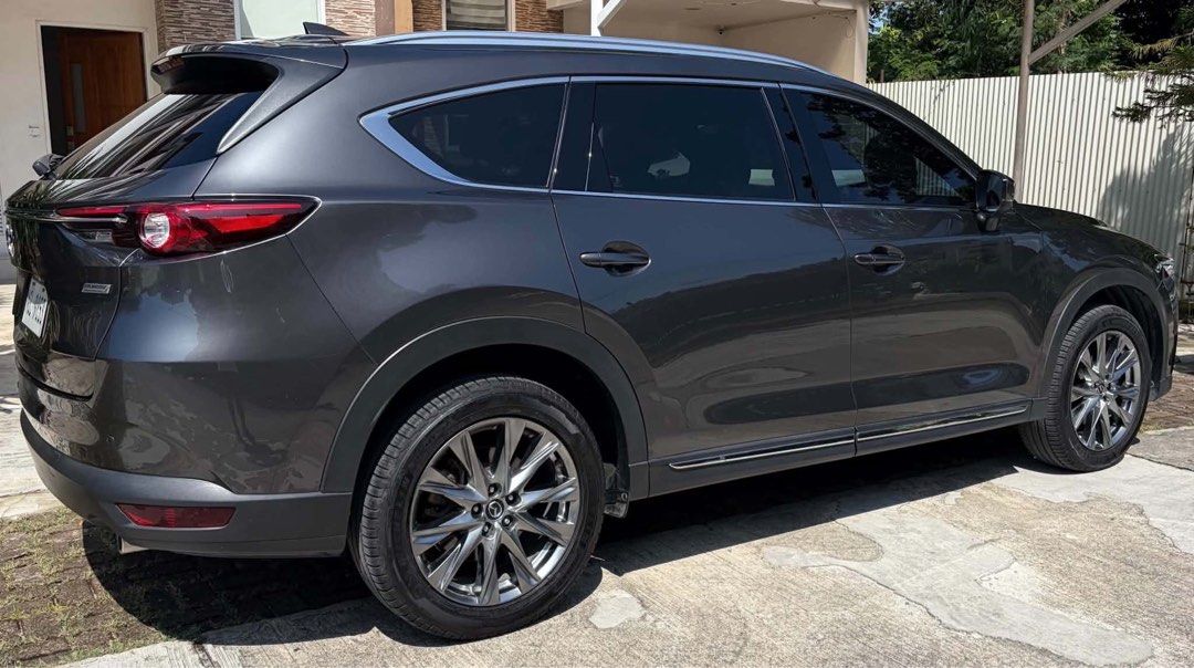Mazda CX8 Cx8 Auto (Category: Used Cars) located in Paranaque City. Submitted by margiehong (Listing ID 1463940289, Image 3). Description: FOR SALE MAZDA CX8 Year 2021 Model Color: Machine Gray Automatic Gasoline 63K mileage WITH HIGH QUALITY PPF AND TINT Registered Insured until January 2027(renewable every January) VERY WELL MAINTAINED ETC/RFID REGISTERED First OWNER PHP 1,300,000 (1.3M) NEGOTIABLE LOCATION AND VIEWING: PARAÑAQUE BY APPOITNMENT