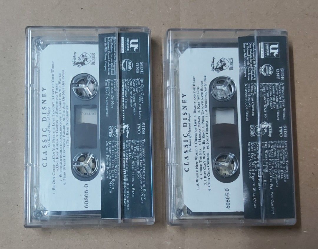 mc Music Cassette Tapes (used) (Category: CDs & DVDs) located in Antipolo. Submitted by rlt1870 (Listing ID 1463950656, Image 2). Description: music cassette tapes P150 each. for private listening only so its not heavily used. local made tapes. Classic Disney vol. 1 (sold) Classic Disney vol. 2 (sold) Spyro Gyra Greatest Hits P150 Sting - Dream of the Blue Turtles P150 Enya P150 The Simpsons P150 Antipolo Rizal.