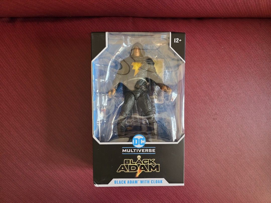 McFarlane DC Multiverse Black Adam With Cloak Action Figure (Category: Figurines & Statues) located in Caloocan City. Submitted by merrykicksandcollectibles (Listing ID 1463961323, Image 1). Description: ✅ 100% Authentic & Original ✅ Brand New 💰 Price: ₱1,599 (Fixed) 📦 Box condition shown in images ⚠️ No last-price inquiries – they will be ignored. No response = Not interested..