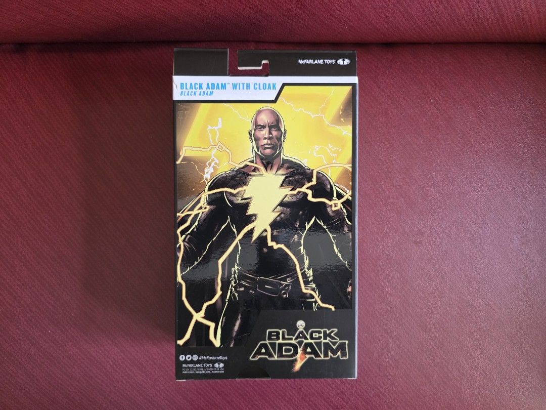 McFarlane DC Multiverse Black Adam With Cloak Action Figure (Category: Figurines & Statues) located in Caloocan City. Submitted by merrykicksandcollectibles (Listing ID 1463961323, Image 3). Description: ✅ 100% Authentic & Original ✅ Brand New 💰 Price: ₱1,599 (Fixed) 📦 Box condition shown in images ⚠️ No last-price inquiries – they will be ignored. No response = Not interested..