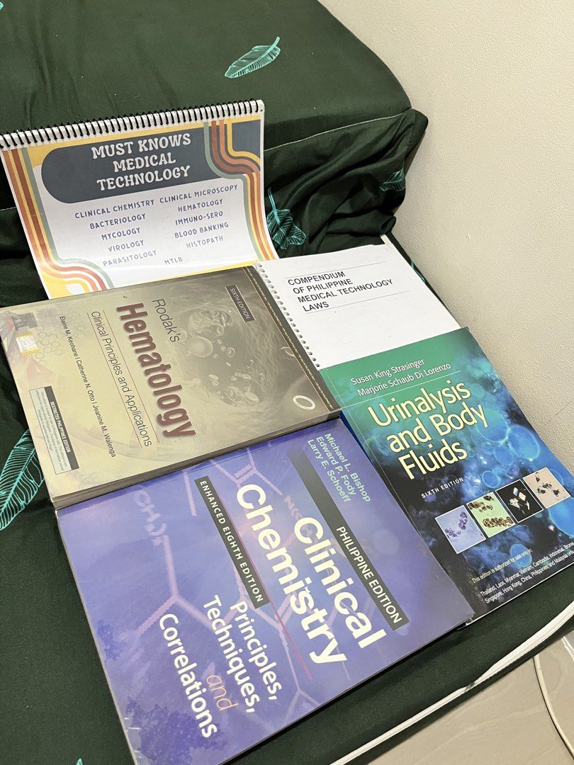 MEDTECH BOOKS TAKE ALL (Category: Textbooks) located in Manila. Submitted by chenchen1902 (Listing ID 1464039407, Image 2). Description: MEDTECH/MEDICAL TECHNOLOGY BOOKS TAKE ALL FOR 1500 PESOS ONLY ++ MUST KNOW BOOK AS FREEBIES!! RFS: ALREADY PASSED THE BOARD EXAM.