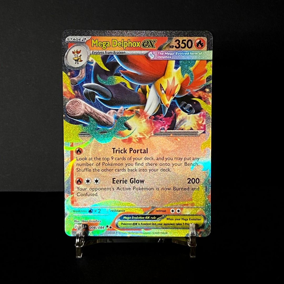 Mega Delphox EX 008/084 RR (Category: Raw Singles) located in Pasig City. Submitted by precycled_ (Listing ID 1464019463, Image 1). Description: ‼️BUY AT YOUR OWN RISK ❗Payment First Basis 📌Be 100% SURE before submitting the form 📌1 DAY Reservation ONLY! ❌No Pick-up / No Meet up ❌No RETURN / EXCHANGE ❌No RUSH ❌No CANCELLATIONS ❌Don't BUY our products if you are flaw conscious ⚠️Seller is NOT liable for any damage or loss during transit in all c