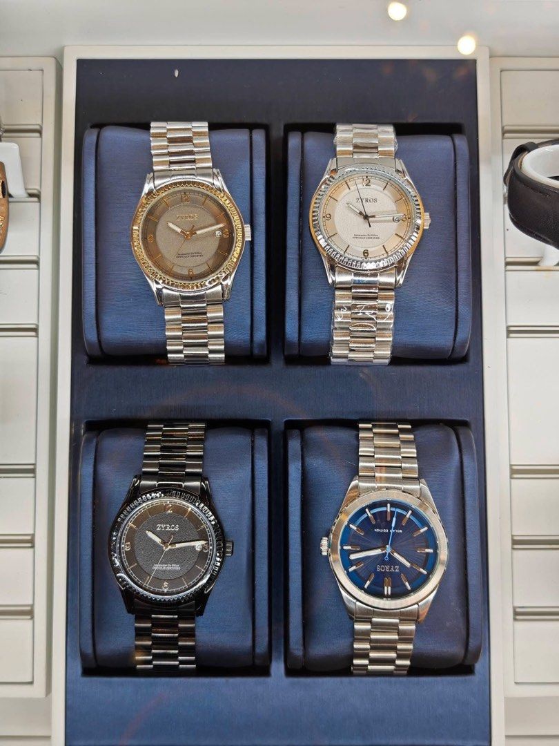 Men & Women Watch Zyros (Category: Women's Watches) located in Quezon City. Submitted by belovedpreloved11 (Listing ID 1464049499, Image 1). Description: Zyros watch From saudi arabia -comes with box & paperbag Dm to order.