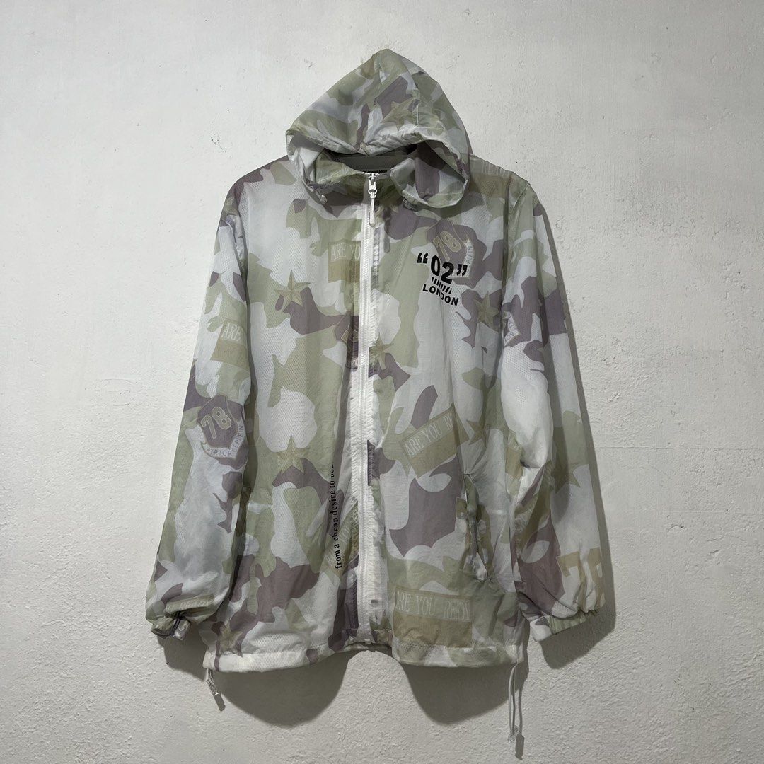 Men's Full Zip Jacket with Hood [Large] (Category: Coats, Jackets and Outerwear) located in Quezon City. Submitted by jpsstore (Listing ID 1464033436, Image 1). Description: Size: Large Width: 23" Length: 26" Sleeve: 22" No issue MOP: Gcash SHIPPING: J&t | Lalamove.