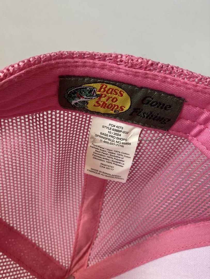 Mesh Bass Pro Shops cap (Brand new) (Category: Caps & Hats) located in Manila. Submitted by ecruos.s (Listing ID 1464056364, Image 3). Description: ₱500 each.