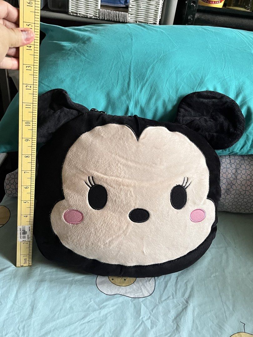 Mickey Mouse 2in1 travel pillow (Category: Plushies & Soft Toys) located in Paranaque City. Submitted by bonsaiart (Listing ID 1464136104, Image 2). Description: Pre owned Good Condition Pillow and blanket in one 580(fixed)+ sf Payment first policy (gcash/ paymaya) Shipping ONLY (J&t) NO TO COD NO TO MEETUP NO TO COP (LBC) No breaking of set or bundle.