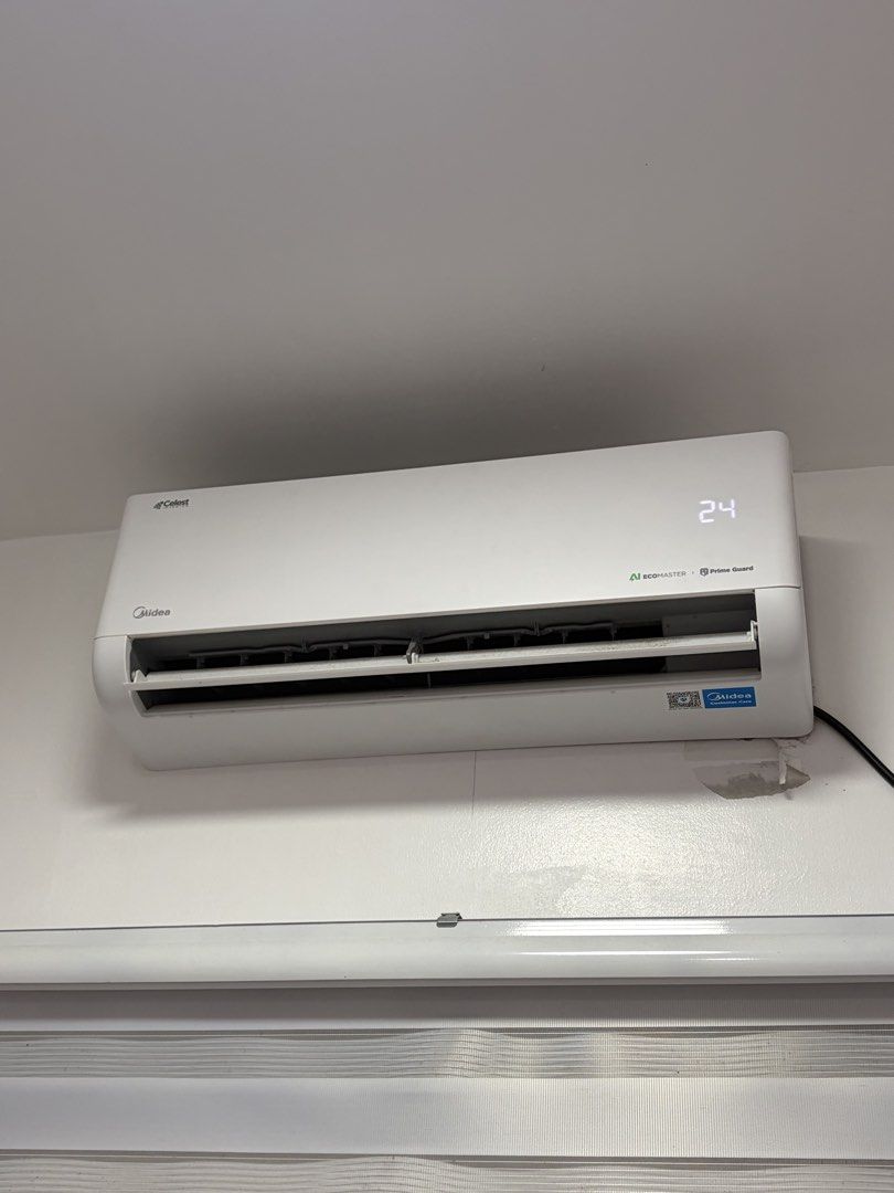 Midea Celeste Pro 1.5hp Split Type Air Conditioner (Category: Air Conditioning and Heating) located in Batangas. Submitted by mommyyel (Listing ID 1463958916, Image 2). Description: - Midea Celeste Pro Split Type Air Conditioner 1.5hp - Good as new, no issues - Used for 1.5yr.