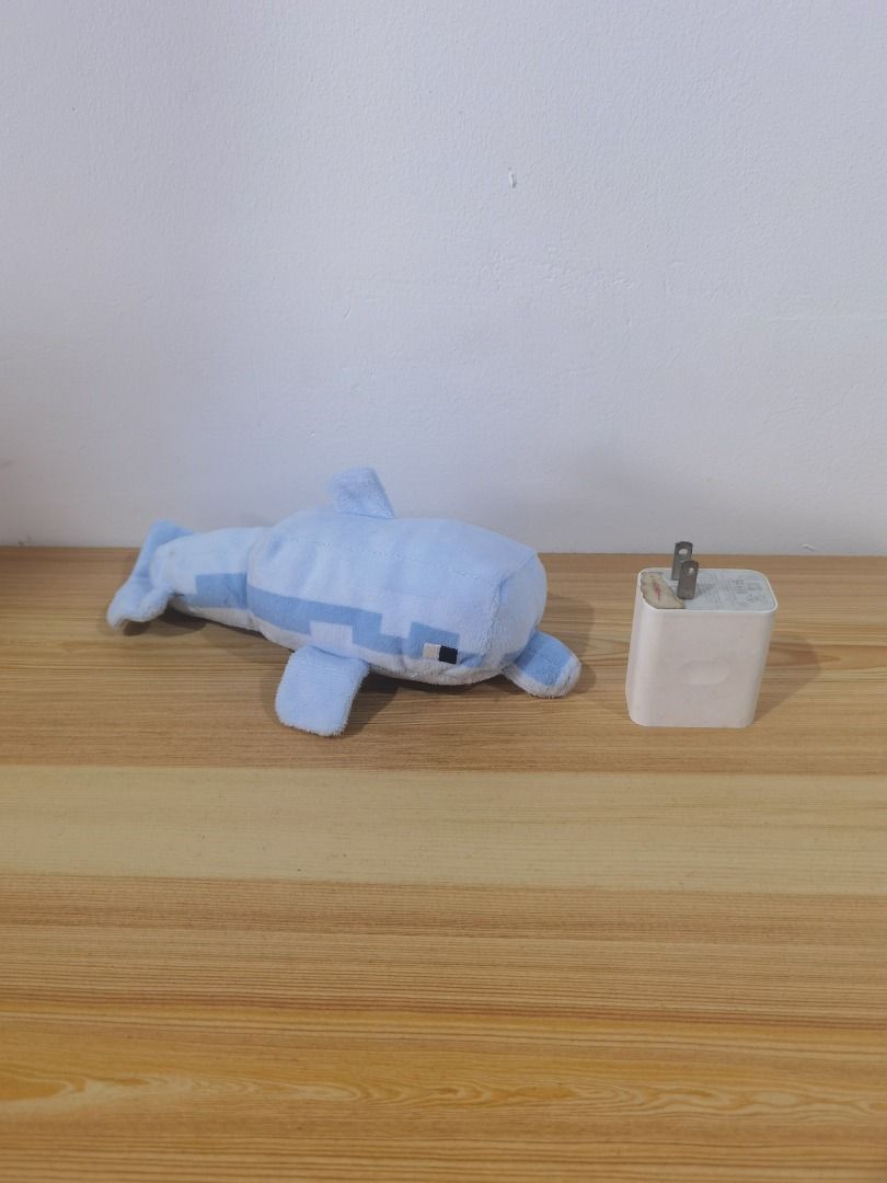 Minecraft Dolphin Plush (Category: Plushies & Soft Toys) located in Taguig. Submitted by kalabasza (Listing ID 1464135810, Image 1). Description: 📌 This is a preloved item. Please manage your expectation. 📌 Actual item posted. 📌 Product Color may slightly vary due to Photographic Lighting. 📌 Location: Taguig 📌 MOP: GCash. Payment first before ship. 📌 MOD: J&T, LBC, GoGo or Lalamove. 📌 DF/SF at buyer's expense. 📌 No rush shipping. 📌 Items