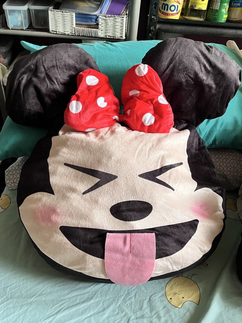 Minnie Mouse travel pillow big #2 (Category: Plushies & Soft Toys) located in Paranaque City. Submitted by bonsaiart (Listing ID 1464136235, Image 1). Description: Pre owned Good condition 575(fixed)+ sf Payment first policy (gcash/ paymaya) Shipping ONLY (J&t) NO TO COD NO TO MEETUP NO TO COP (LBC) No breaking of set or bundle.