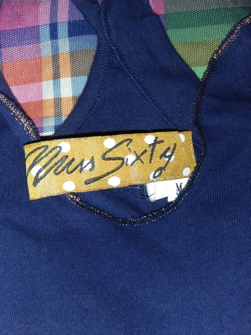 MISS SIXTY (Category: Blouses) located in Cebu City. Submitted by imbapicker (Listing ID 1464102487, Image 2). Description: MISS SIXTY TOPS SIZE MEDIUM EXCELLENT CONDITION NO ISSUE 550 +SHIPP DM IF INTERESTED 📩 LOCATION LAPU-LAPU CITY.