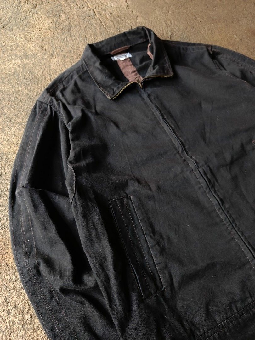 Mitsumine Blouson Denim Jacket (Category: Coats, Jackets and Outerwear) located in Cabuyao City. Submitted by sift.clo (Listing ID 1464041142, Image 3). Description: Mitsumine Blouson Denim Jacket Length: 26 Width: 21 Good as new 1k or 1000 Shipped Location: Cabuyao, Laguna MOP: GCash Shipping Options: Lalamove or J&T.