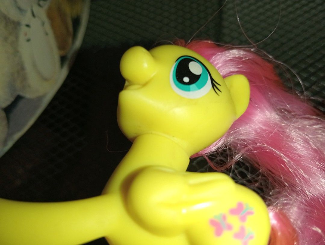 MLP #1 (FREE SF) FLUTTERSHY (Category: Kids Toys) located in Kawit. Submitted by gieclutter (Listing ID 1463977119, Image 3). Description: Flakers and joy reservers are 𝗻𝗼𝘁 𝗮𝗹𝗹𝗼𝘄𝗲𝗱 Actual photos All sales are final—no returns, exchanges, or refunds 𝗖𝗢𝗡𝗗𝗜𝗧𝗜𝗢𝗡: ・𝗟𝗡 ・good as new body condition, semi-dry and frizzy hair, minor stains, paint chips, and scratches ・from my personal collection and was kept in storage 𝗟𝗢𝗖𝗔𝗧𝗜𝗢𝗡